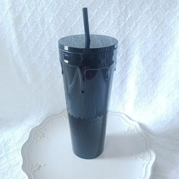 blue reusable starbucks cup Starbucks Sakura 2025 Heat-resistant Glass Night Blue main image 1